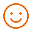 Smiling face icon