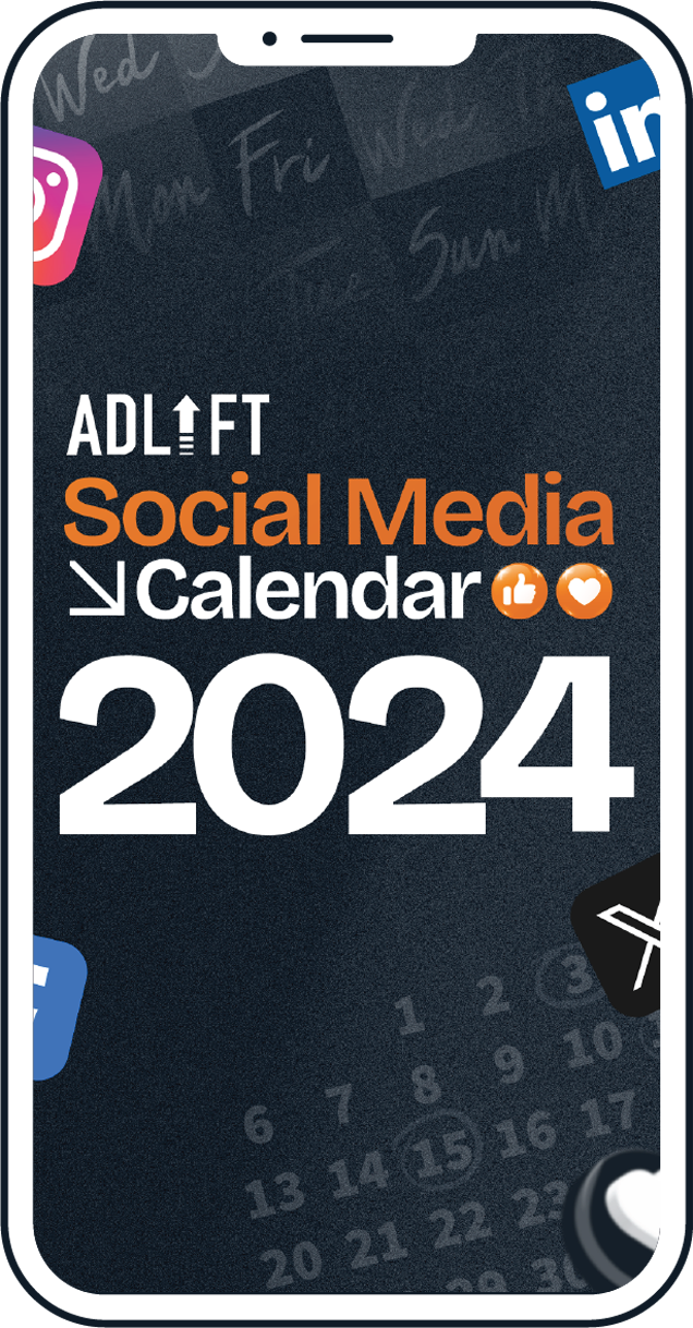 Social Media Calendar 2024 Adlift Liva Sherry