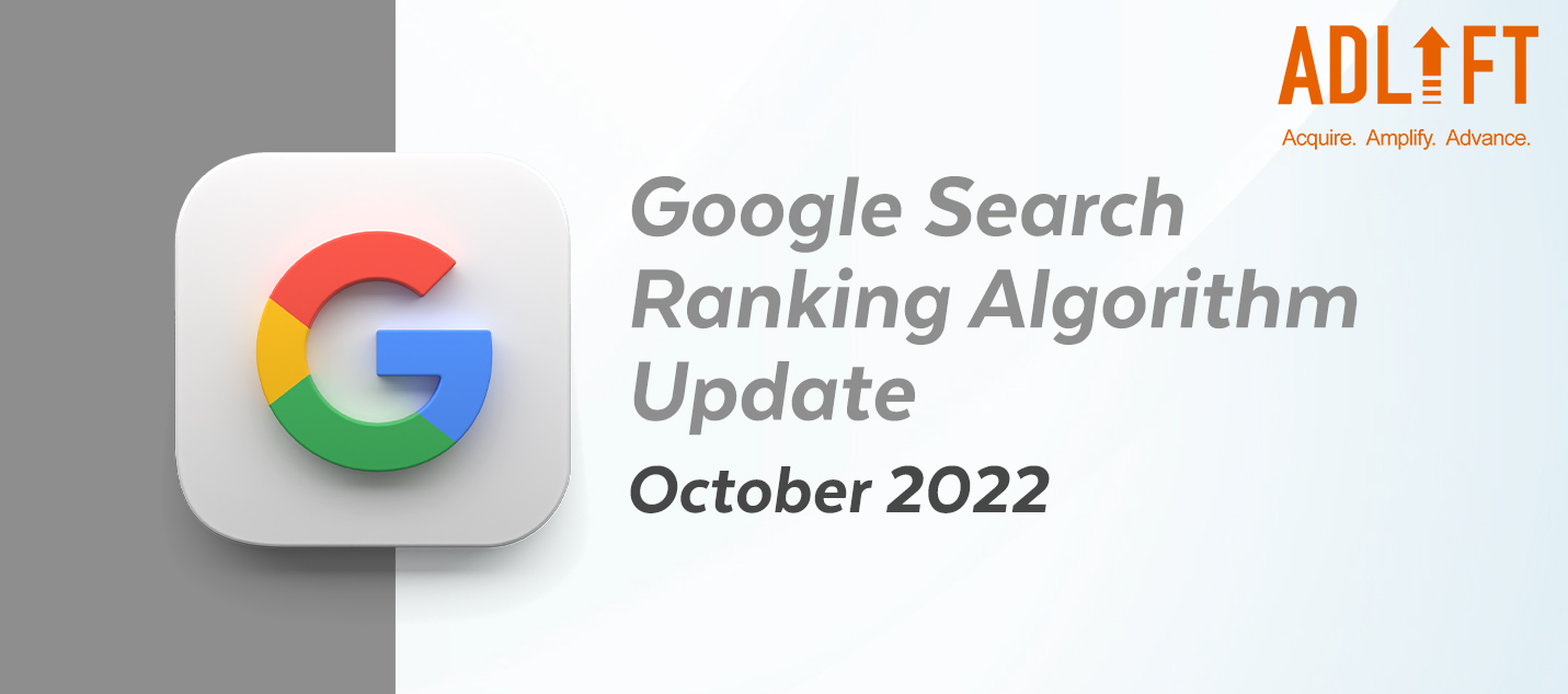 Google Search Ranking Algorithm Update October 2022
