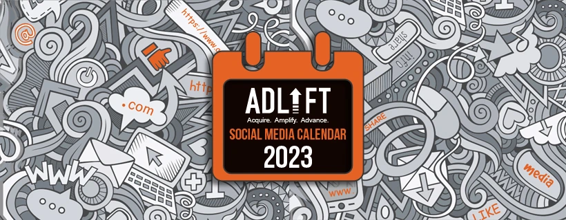 The AdLift Social Media Calendar 2023