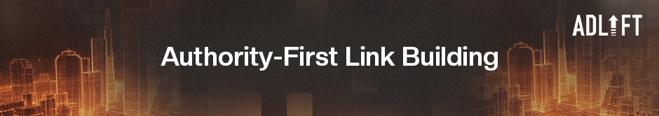 High Authority Link Building Services
