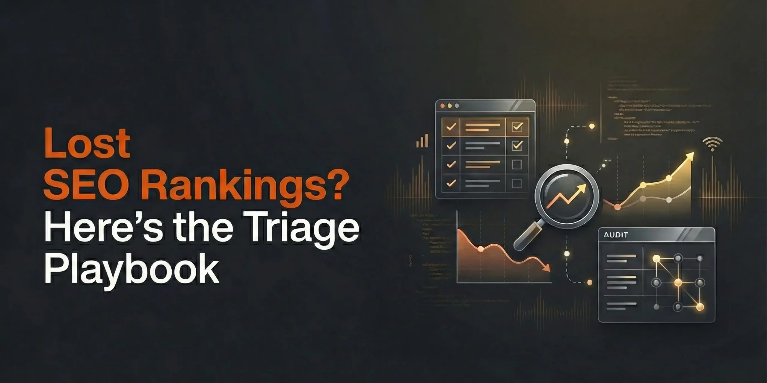 Drop in SEO Rankings Across Key Pages: A Step-by-Step Triage Plan