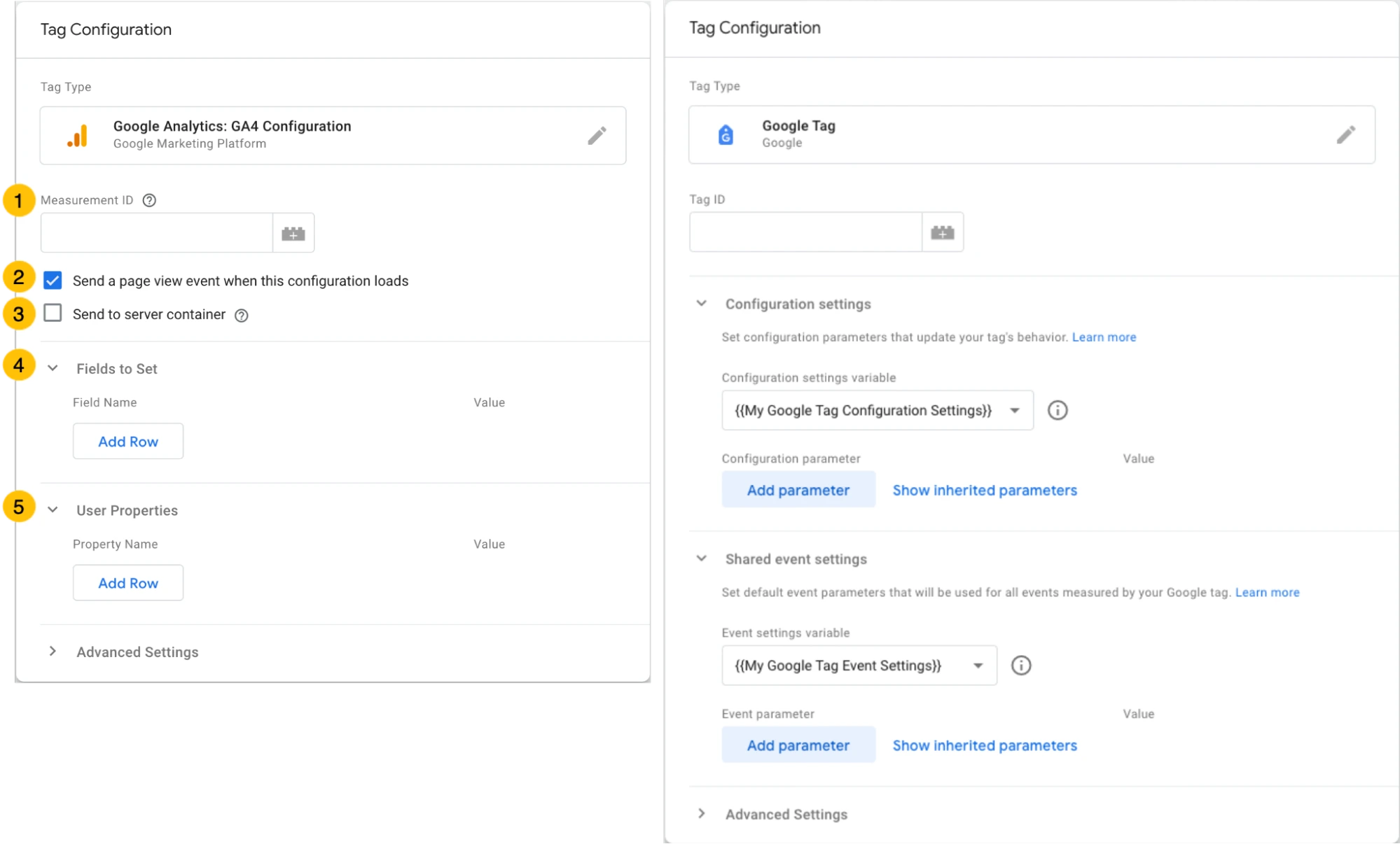 google tag manager update