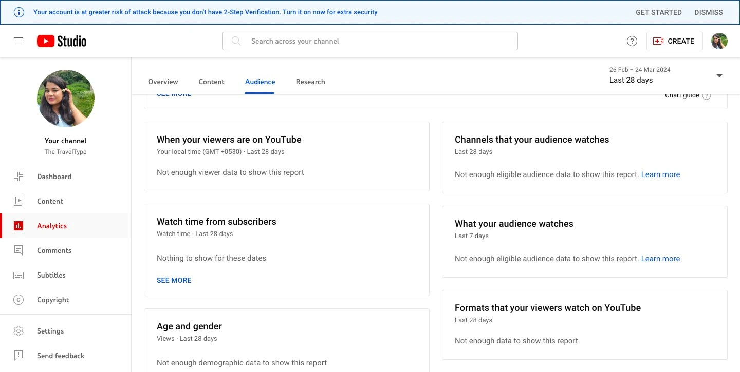 YouTube Analytics for Content Creation