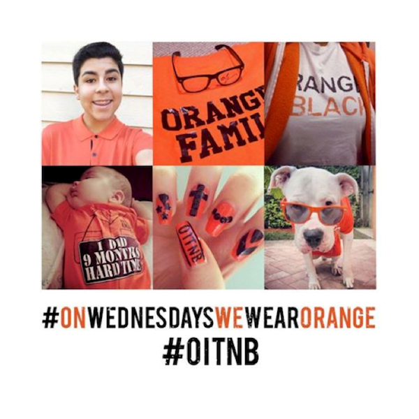 #OnWednesdaysWeWearOrange